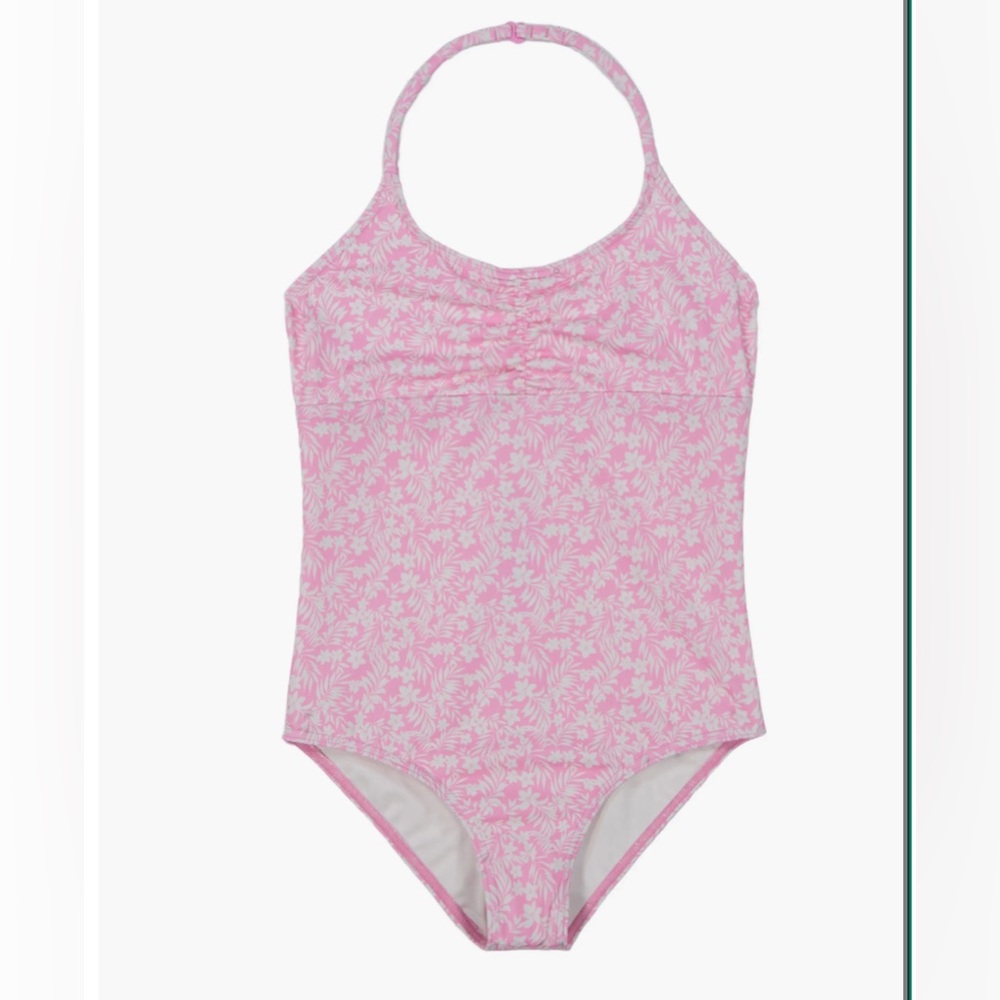 Billabong Kids' Sweet Waves Halter One-Piece Swimsuit